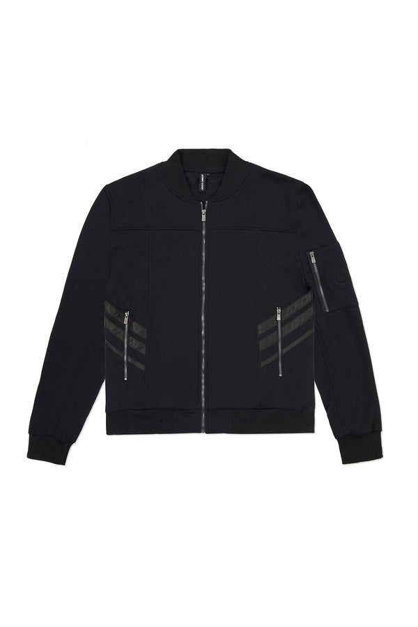 TRACK JACKET IN BLACK