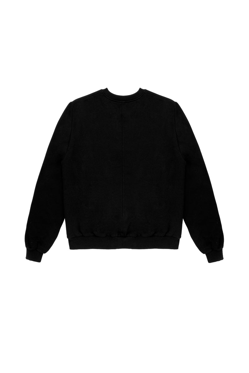 LOGO PULLOVER IN BLACK