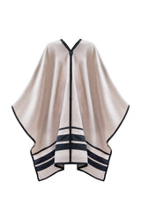 PONCHO IN BONE