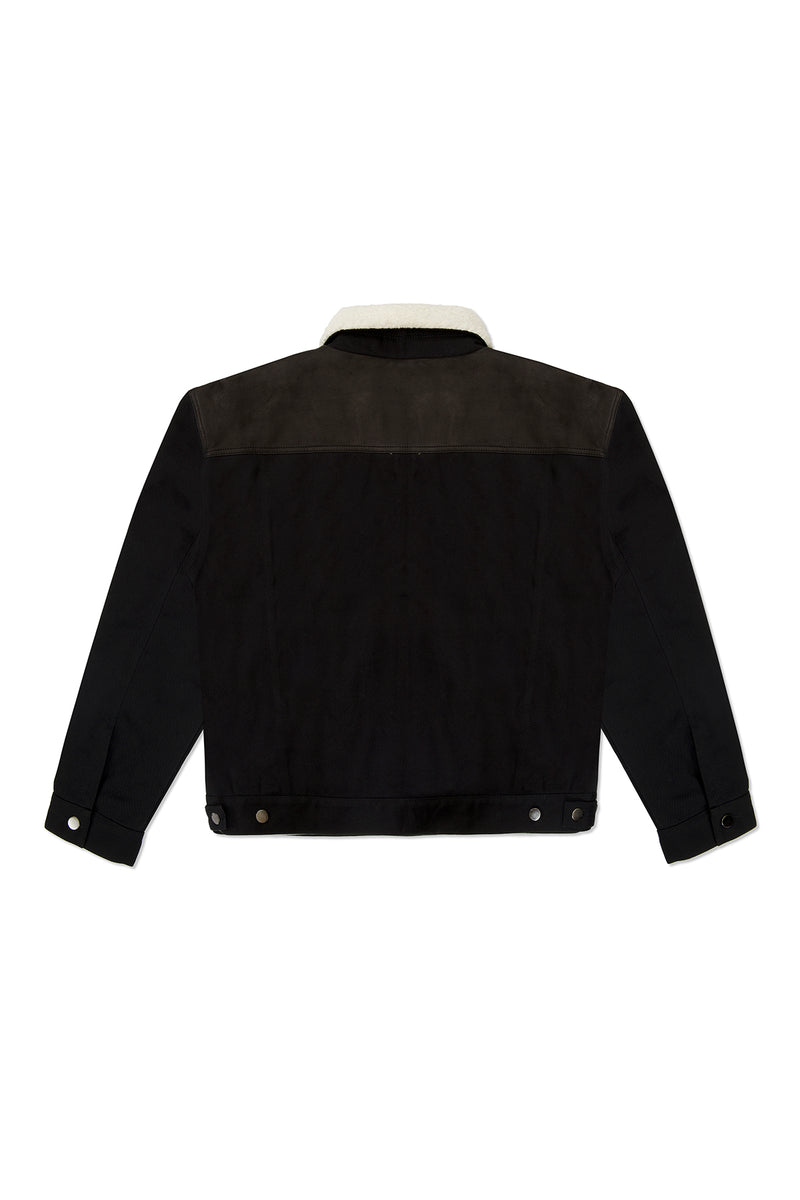 SHERPA JACKET IN BLACK