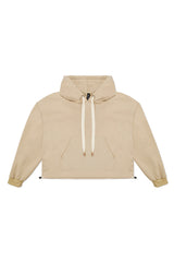 BOXER HOODIE IN TAN