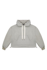 BOXER HOODIE IN ASH