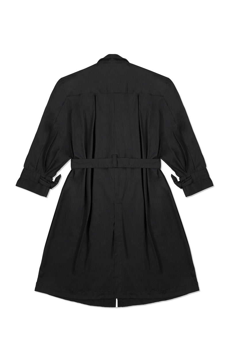 OVERSIZE COAT IN BLACK