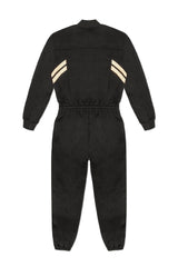 TRACK JUMPSUIT IN BLACK