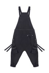 CARGO OVERALLS IN BLACK