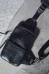 RACER BAG IN PYTHON EMBOSS