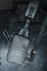 RACER BAG IN SILVER